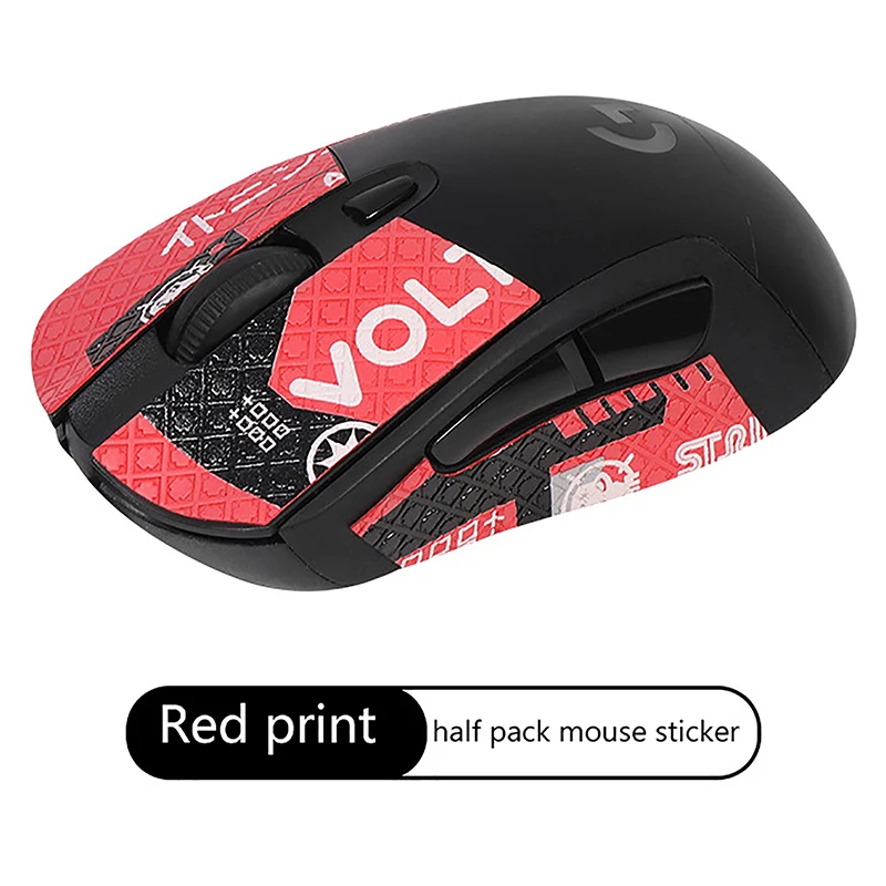 1PCS Mouse Grip Tape Skate Handmade Sticker Non Slip Lizard Skin Suck Sweat For Logitech G403 G603 G703 DIY Without Mouse