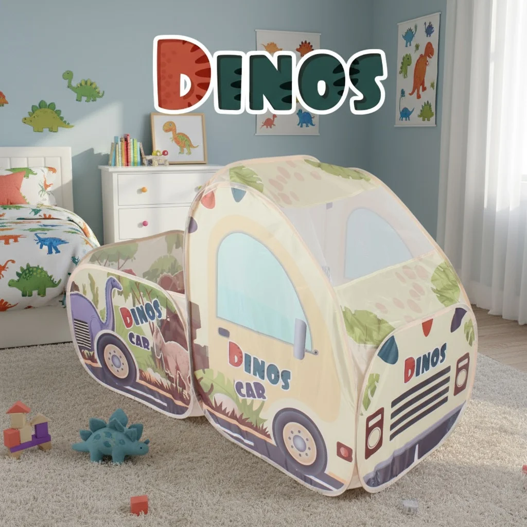 خيمة لعب سيارة صفراء ممتعة للأطفال، لعبة قلعة كبيرة للعب التظاهري، خيمة ألعاب ترفيهية خارجية، مسرح محمول، ألعاب الشاطئ والعشب، هدايا عطلة رائعة للأولاد والبنات، هدايا عيد الميلاد والهالوين غير متضمنة #4