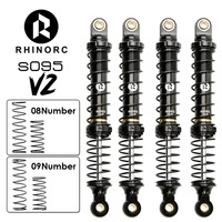 RhinoRC S095 V2 High Quality Full Metal Shock Absorber For 2-4KG 1/10 RC MOA Shafty Crawler Car Rig