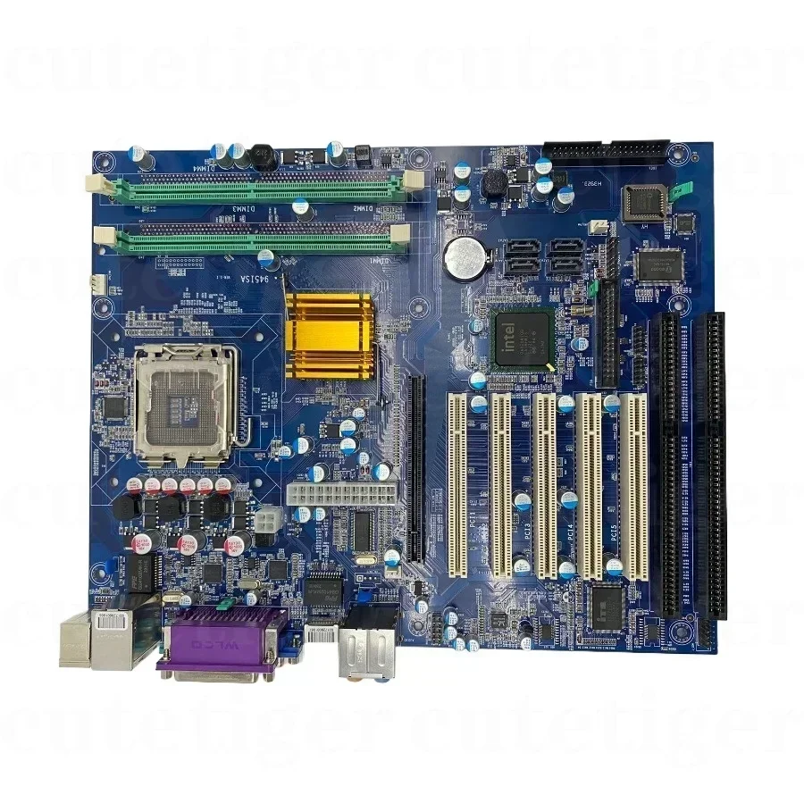 945GV Motherboard 2IAS Slot with Two ISA Slots 775 Pin Industrial Control and Tax Control Motherboard