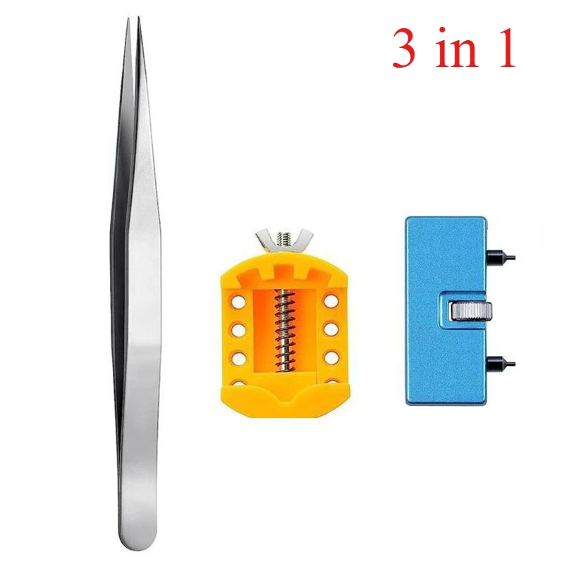Uhr Batterie Ersatz Kit Schlüssel Zurück Entferner Für Drehen Offene Abdeckung Fall Öffner Uhr Mit Uhr Zurück Wartung Entferner