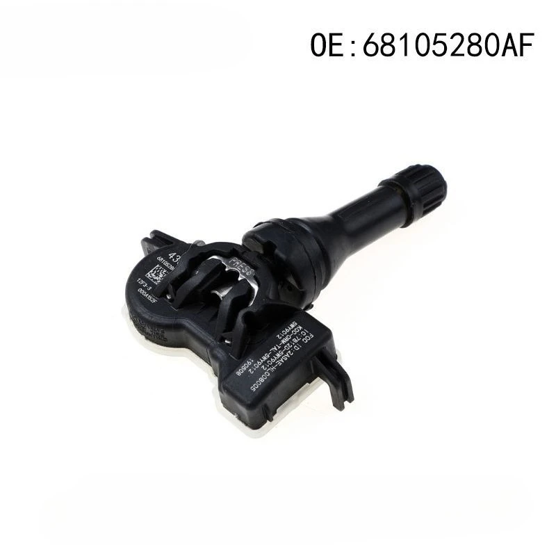 

68105280AF 1/4pcs TPMS 433MHZ 53305555 Tire Pressure Sensor for Chrysler 200 Pacifica Dodge Dart Jeep Grand Wagoneer Renegade
