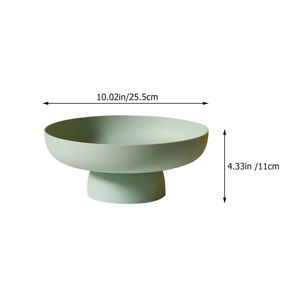 

2Pcs Fruit Basket Dessert Tray High Base Large Capacity Cake Holder Wedding Snack Display Stand Cake Holder