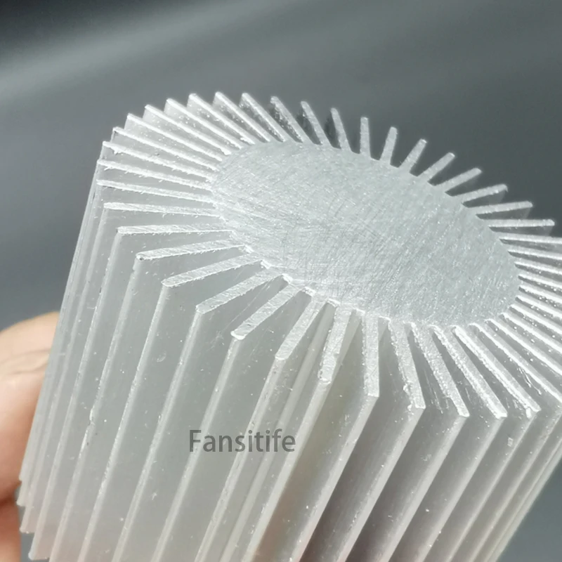 LED Heat Sink Diameter 50mm 5~7W Heat Dissipation Suitable for COB SMD Lamp Beads LED Heatsink