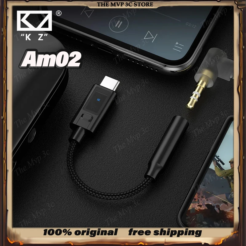 

Продажи Kz Am02 включает функцию регулировки звука профессионального уровня и портативный портативный усилитель для наушников с цифровым декодированием