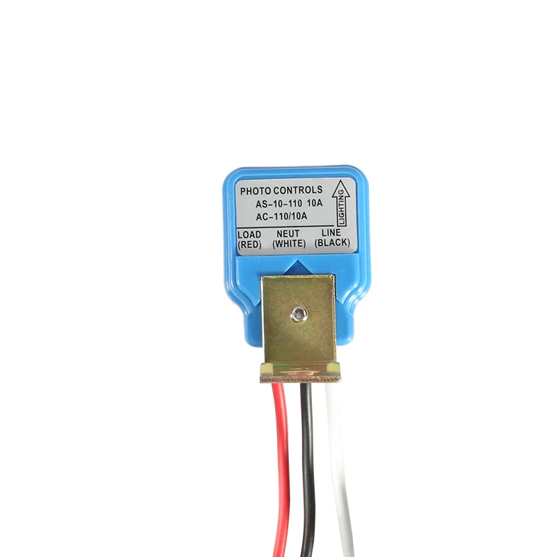 1Pcs AC/DC12V 10A Automatic Auto On Off Photocell Street Light Switch 50-60Hz 10A Photo Control Photoswitch Sensor