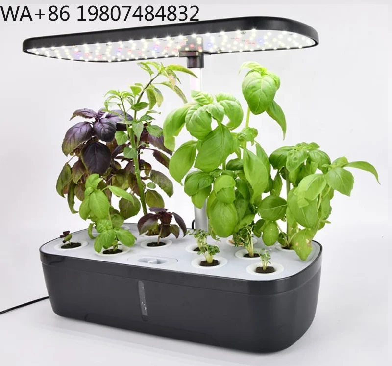 Durable ABS Material  Hydroponic Cultivation Pot Timing Full Spectrum LED Light Auto Circulation Soilless Gear For Modern