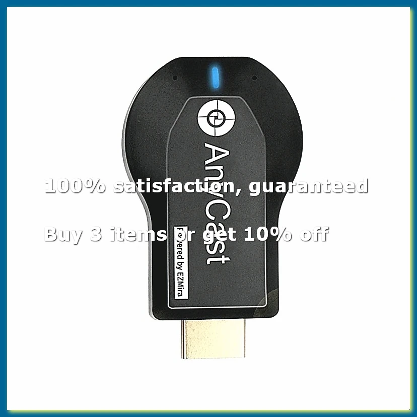 1080P Wireless M2 Plus Wifi Display Receiver DLNA Miracast Airplay Mirror Screen Android TV Dongle-WDL