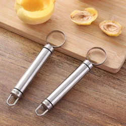 Portable Stainless Steel Fruit Pitter Peach Apple Pears Core Remover Vegetable Peeler Kitchen Gadgets