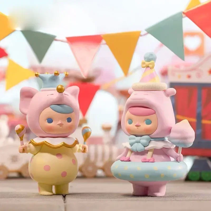 

POP MART PUCKY Серия «Волшебный цирк»: Милая аниме-фигурка в закрытой упаковке — коллекционная игрушка-сюрприз для девочек, загадочный подарок