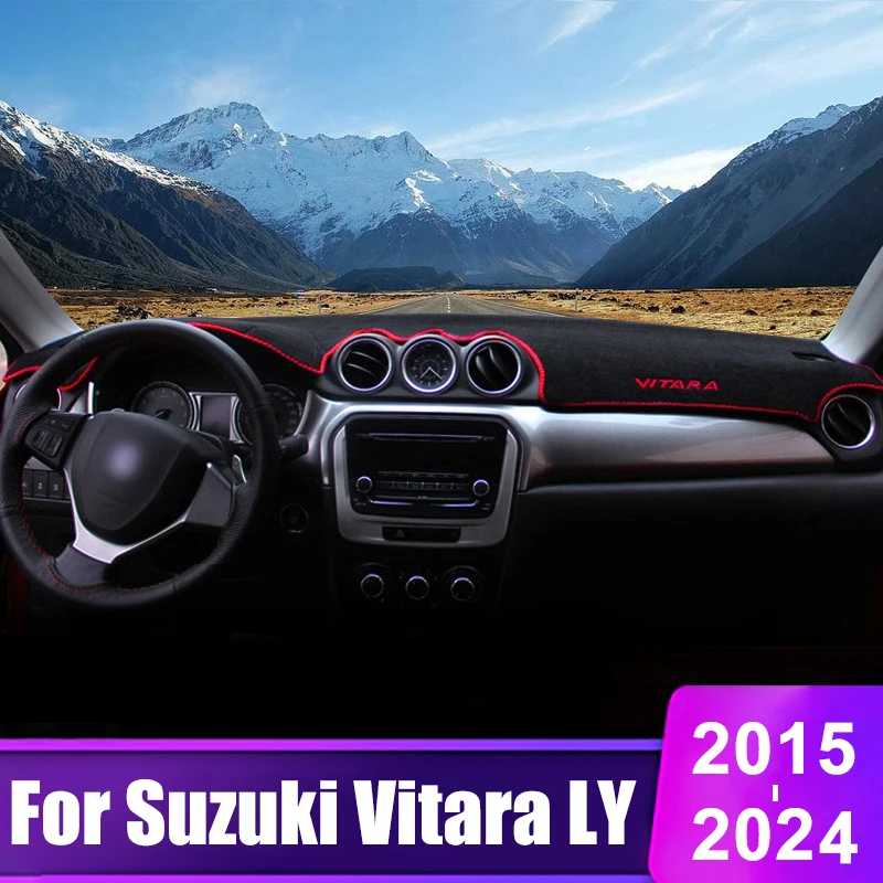 

For Suzuki Vitara LY 2015 2016 2017 2018 2019 2020 2021 2022 2023 2024 Car Dashboard Sun Shade Cover Non-slip Pad Accessories