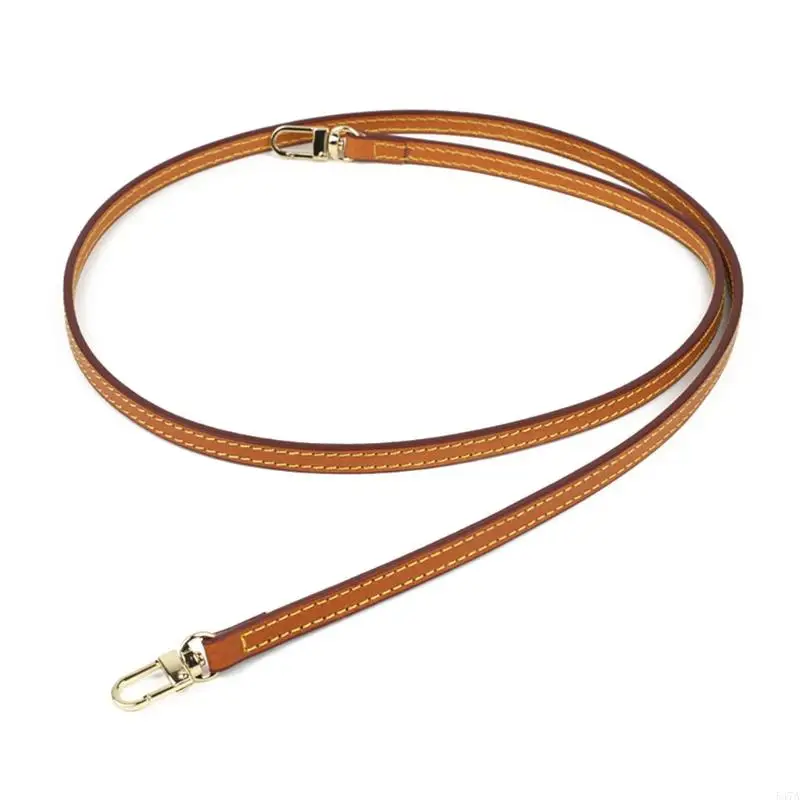 

Leather Purse Handbag Shoulder Bag Strap Replacement Belt with Hooks 547A