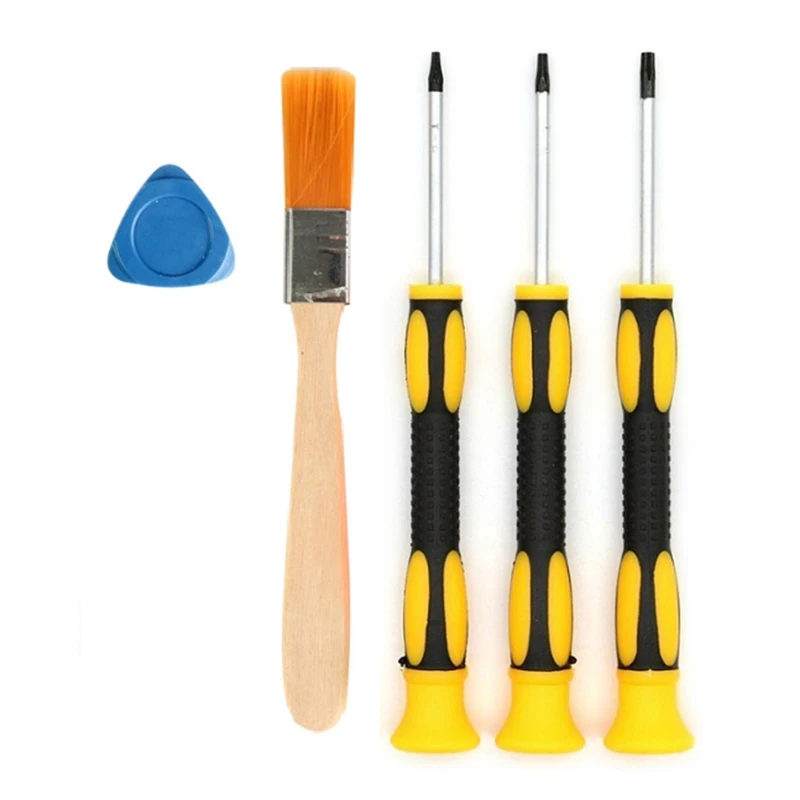 1 Set DIY Hand Tools T6 T8 T10 Screwdriver Repair Install and Open Tool Kit  for X box One 360 PS3 PS4  and Laptop, MacBook,