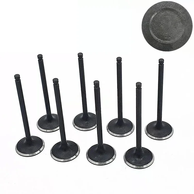 222112B400 22211-2B400 8PCS Engine Intake Valve For Hyundai Elantra Accent Veloster For Kia Rio Soul 1.6L