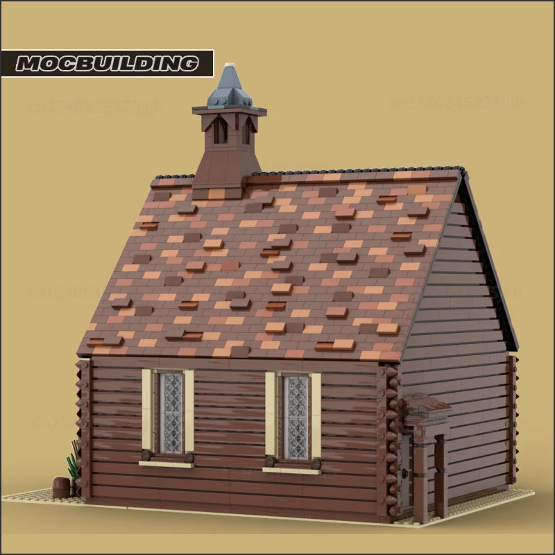 Klocki konstrukcyjne Kościół Zachodni Moc Słynny Zamek Architektura Technologia Cegły DIY Model do Składania Kreatywna Kolekcja Zabawki Prezent