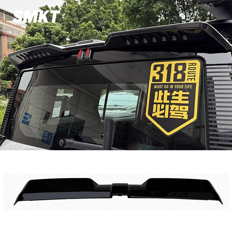 For Chery 2024 iCAR 03 Sports Spoiler Integrated ABS Top Wing Exterior Decoration iCAR03 Accessories