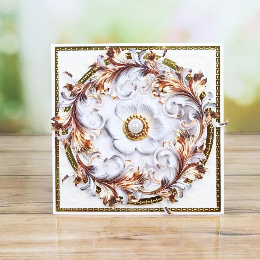 stacking of petals creates a more layered effect Metal Cutting Dies New Arrival 2026 DIY Molds Scrap booking Paper Making Die