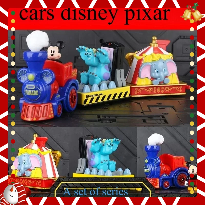 

1:64 alloy Disney Parade Pixar car model toys, Mickey, Pixar, Sullivan, Dumbo car toys, hot wheels, collectible toy gifts