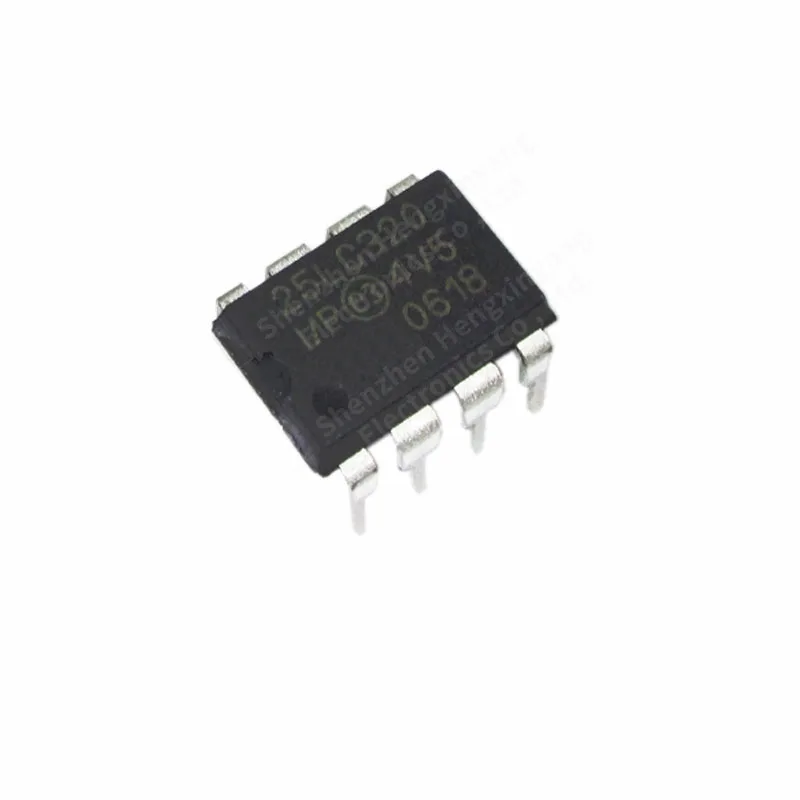 10PCS 25LC320 пакет DIP-8 последовательный экран микросхемы памяти 25LC320