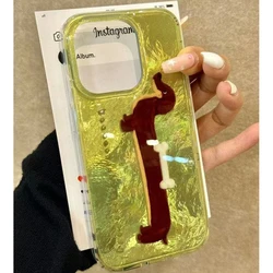 Korean Cute Dachshund Vortex Pattern Silicone Soft Phone Case For iPhone 17 16 Pro Max 15 14 13 12 11 XS XR X 7 8 16 Plus Cover
