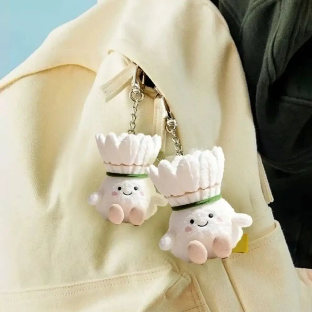

Cartoon Badminton Keychain Kawaii Furry Plush Toys Cute Backpack Pendant Creative Keyring Holiday Gift