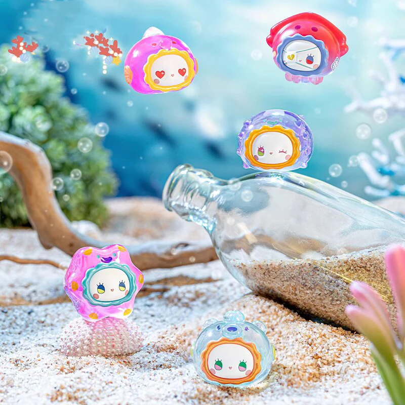 엠마 비밀 숲 시리즈 오션 버블 귀여운 과립 귀여운 선물 유행 동물 장식 귀여운 곡물 데스크탑 컬렉션 선물