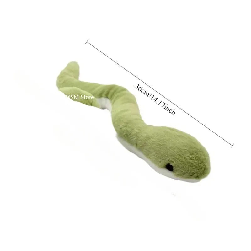 سنة الأفعى ألعاب من نسيج مخملي المفاتيح الكرتون الصغيرة الأخضر الأفعى لينة محشوة دمية قلادة سيارة حلقة رئيسية حقيبة الظهر ديكور طفل Gif