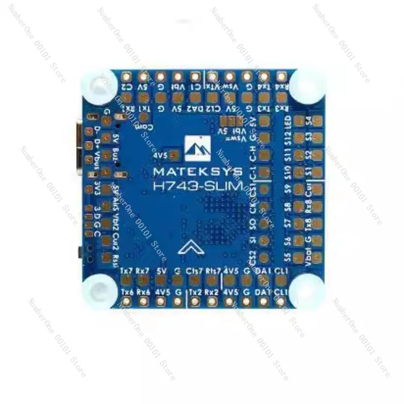 

H743-SLIM V3 flight control, built-in current-sensorless FPV traverser, suitable for