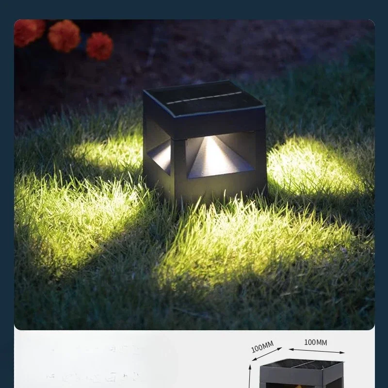 

Solar lawn light, outdoor waterproof garden light, garden villa led lighting landscape light, indoor grass plug-in outdoor