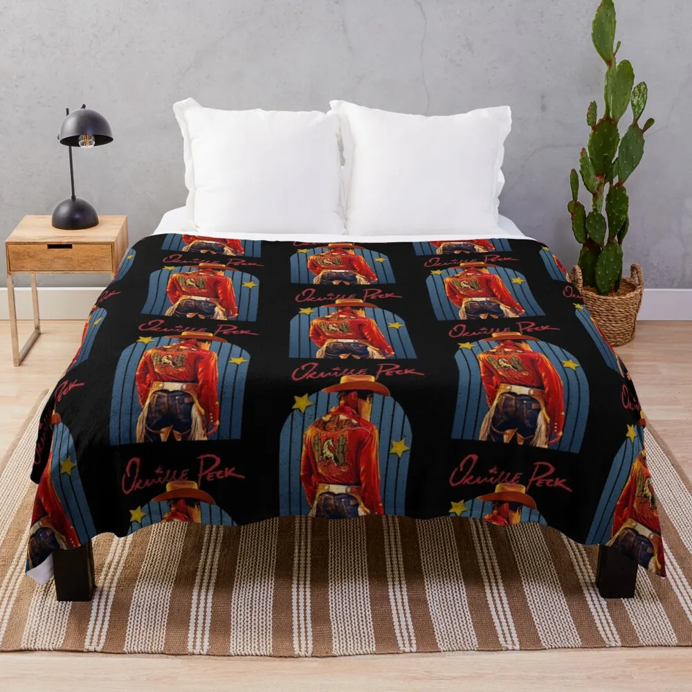 

Orville Peck Vinatge Throw Blanket Sleeping Bag Decorative Beds Vintage Thermals For Travel Blankets
