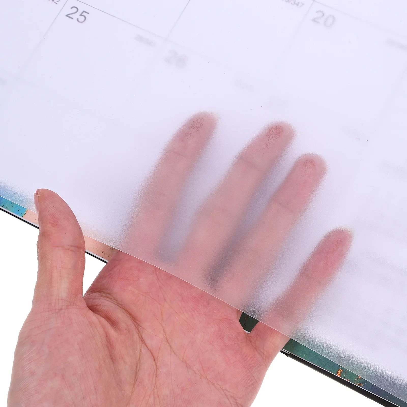 

English Household Wall Calendar 2024 Sturdy Paper Monthly Hanging Calendar Office Room Daily Use Planner Office Supplies