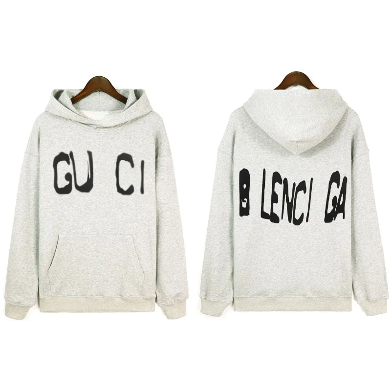 

Autumn and Winter Hooded Sweater Women's Pure Cotton Hoodie Simple Letter Printed Jumper New Fashion Fleece Thermal Top