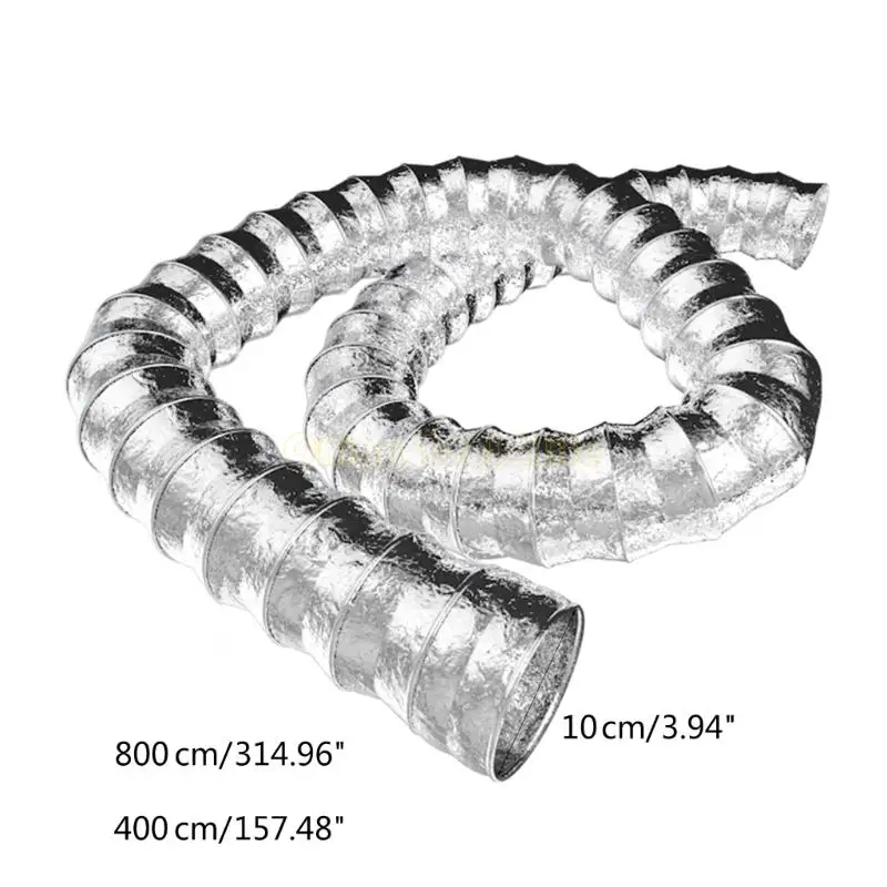 57QF Heavy-Duty Dryer Vent Hose Flexible Dryer Ducting Tube for Commercial Use Flexible and Convenient Dryer Vent Hose