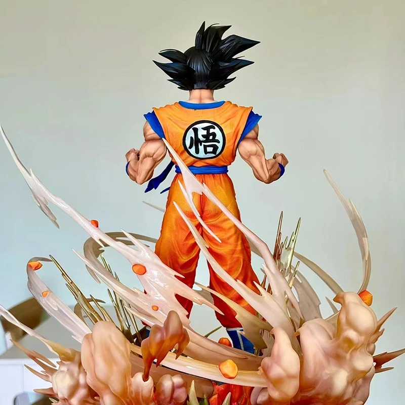 Anime Dragon Ball Son Goku Super Saiyan Figure Action Figure Model Desktop Ornaments Collectibles Models Anime Toys Gift for Kid