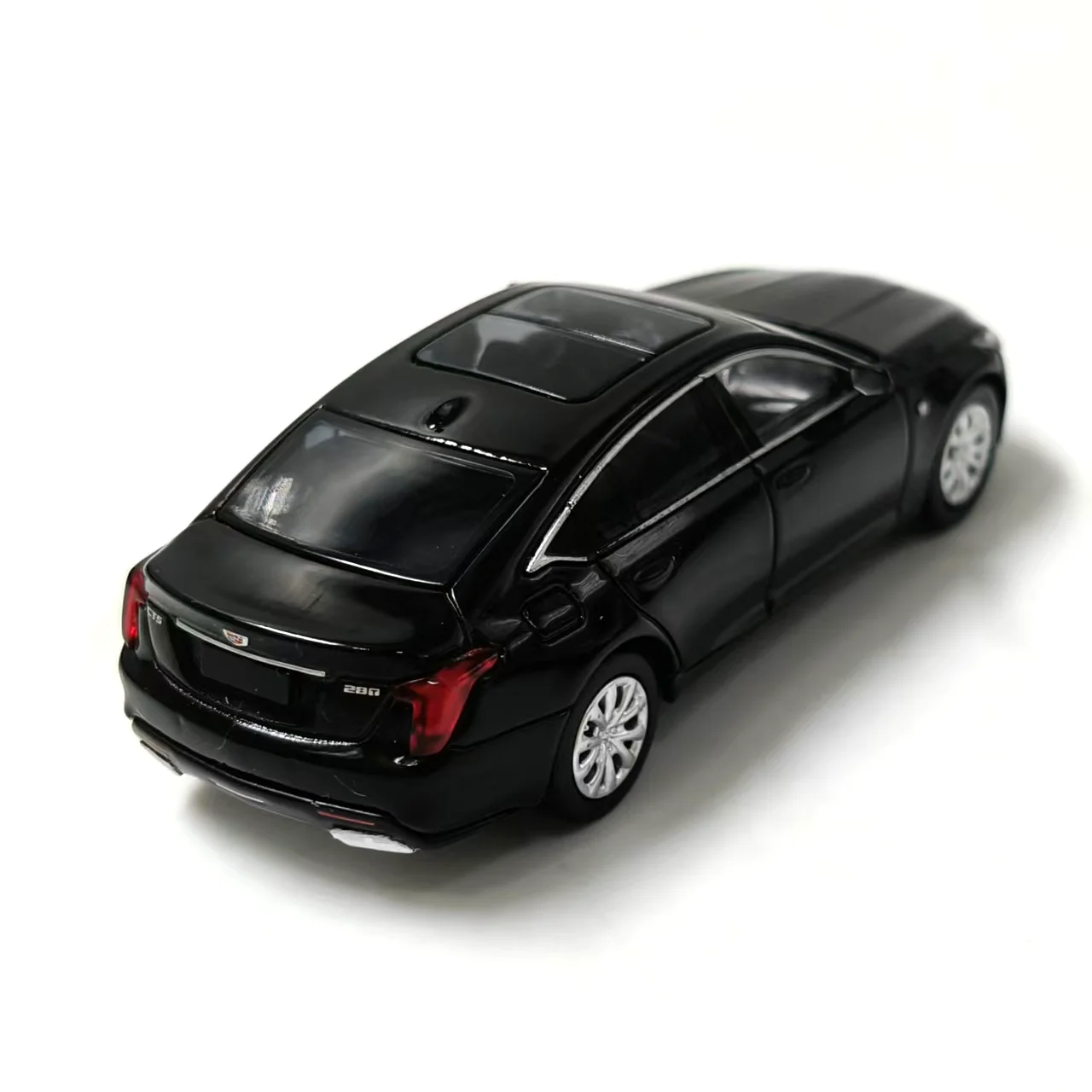 Cadillac CT5 1:64, haute Simulation, modèle de voiture en alliage métallique moulé, décoration de voiture, affichage, cadeaux de collection