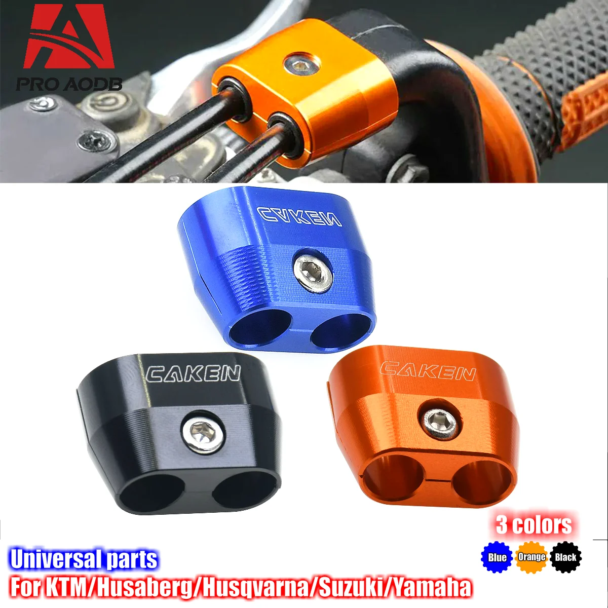 

CNC Motorcycle Throttle Cable Protection Clip For KTM EXCF XCFW SXF XCFXCW SMR SXF 250 350 For Husqvarna Suzuki Universal