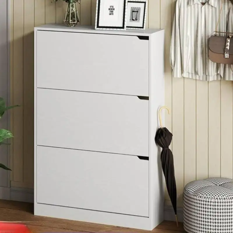 

Italian Dustproof Cream Shoe Cabinet Nordic White Apartments Hallway Shoe Cabinet Storage Corridor Schuhschrank Furniture Home