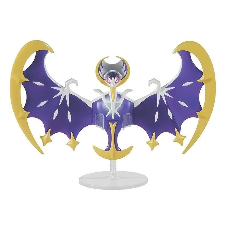 Bandai Genuine Original POKEMON Collection 40 Lunala Anime Action Figures Model Figure Toys Collectible Gift Hobbies Children