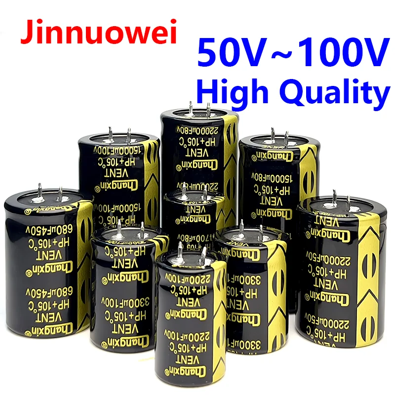 2200UF 3300UF 4700UF 6800UF 10000UF 15000UF 22000UF Audio Amplifier Capacitor 50V 63V 80V 100V