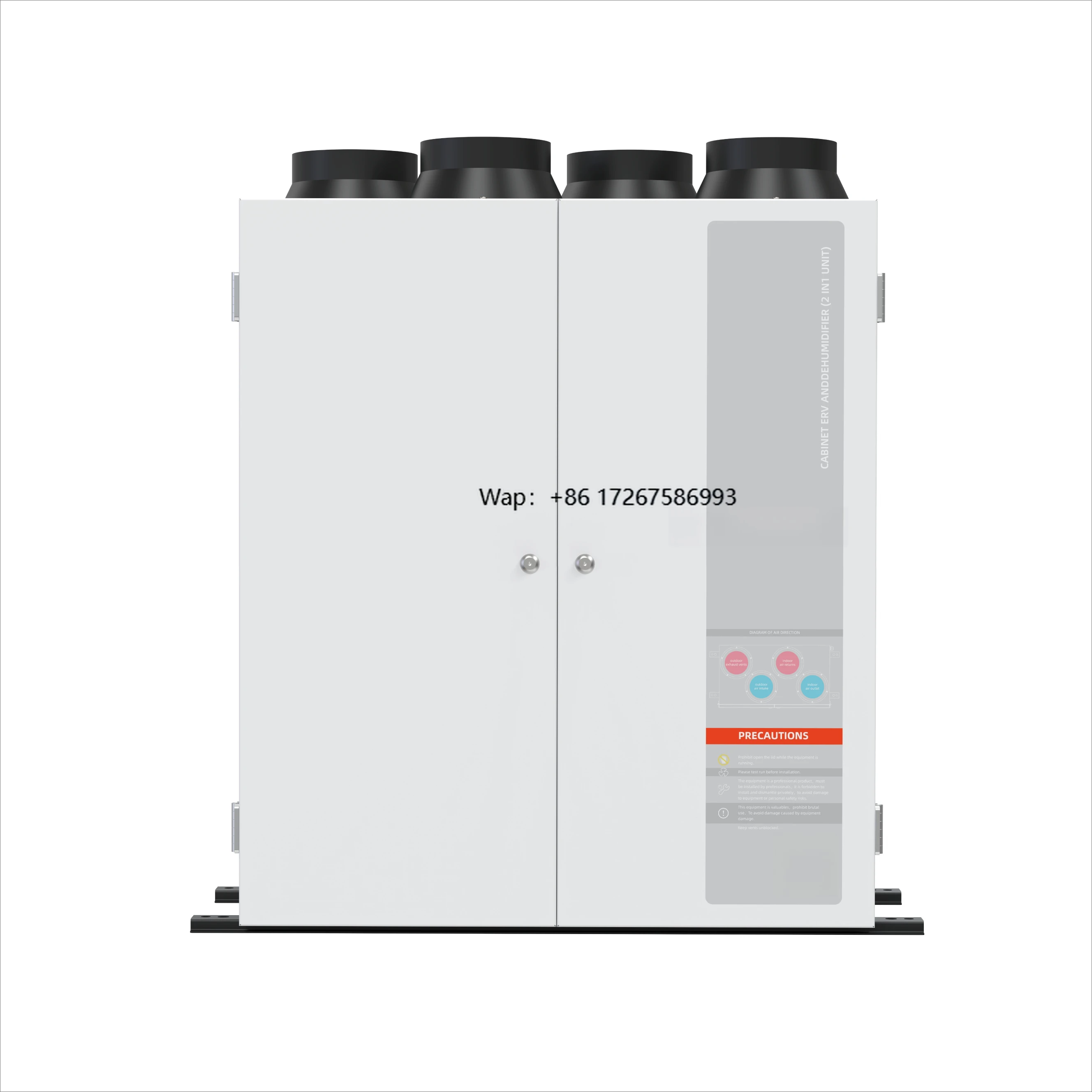 New Product Industrial White Vertical Dehumidifier For Humidity Adjusted Industrial Dehumidifier For Sale ERV & Dehumidifier