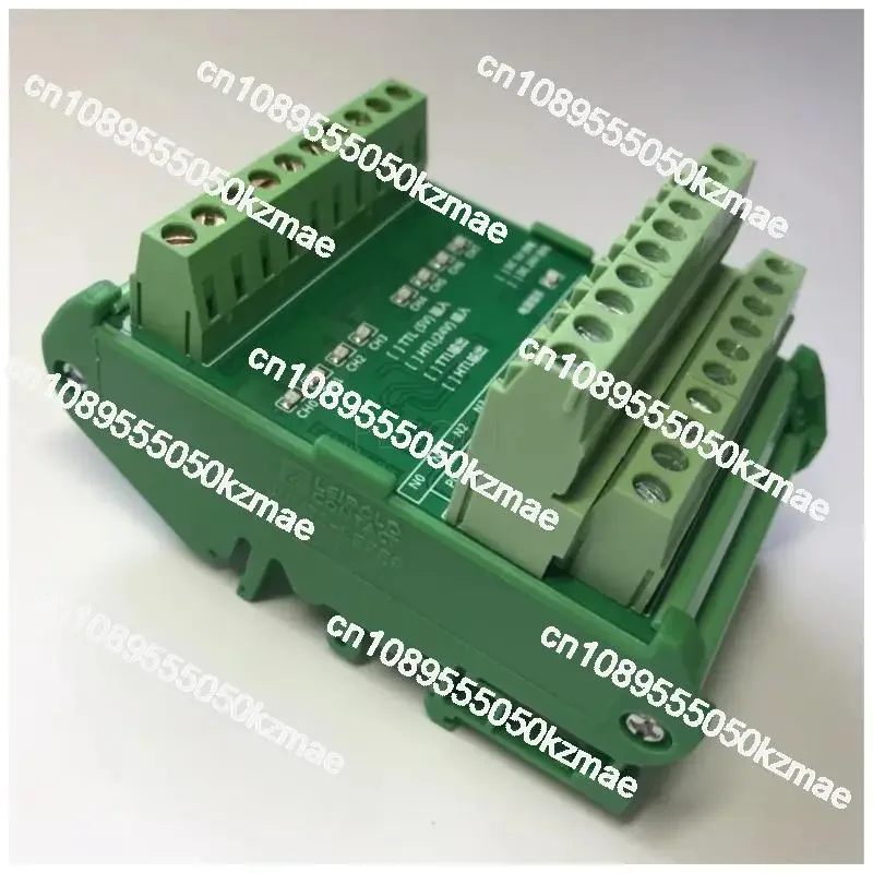 1 In 4 Out Differential Signal Splitter Terminal Connector for Servo or Encoder Synchronous , Speed Position control