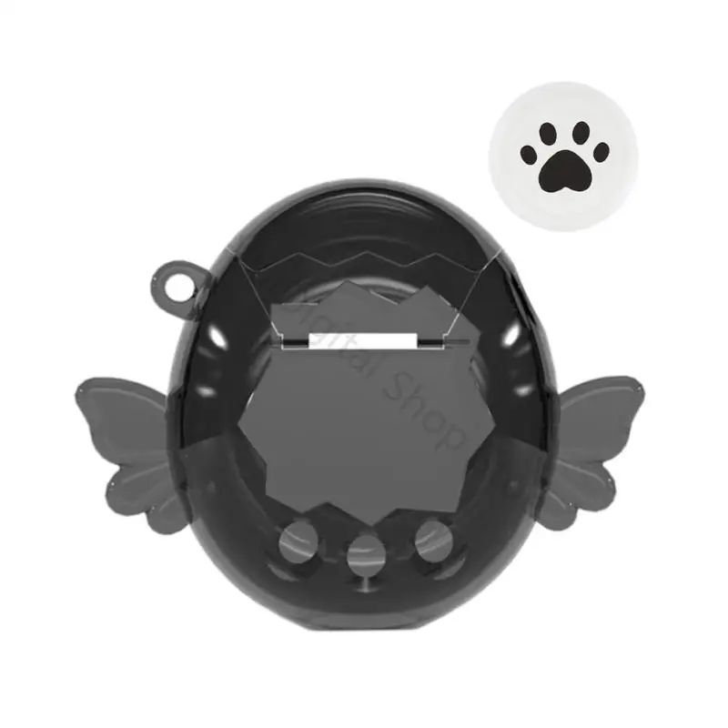 96BA Virtual Pet Device Shell-Set mit Knopfkappe, Hardcover-Körper, Frontöffnung und seitlicher Aufhängung für den täglichen – Detail 8