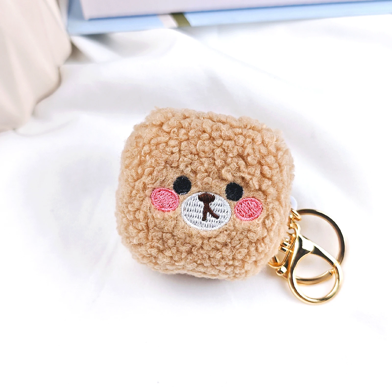 Bear حقيبة سماعة الاذن ل Galaxy Buds Core/2/2pro/pro/live/FE حقيبة سماعة الاذن ل Buds 3/3 Pro السيدات ملحق حقيبة سماعة الاذن