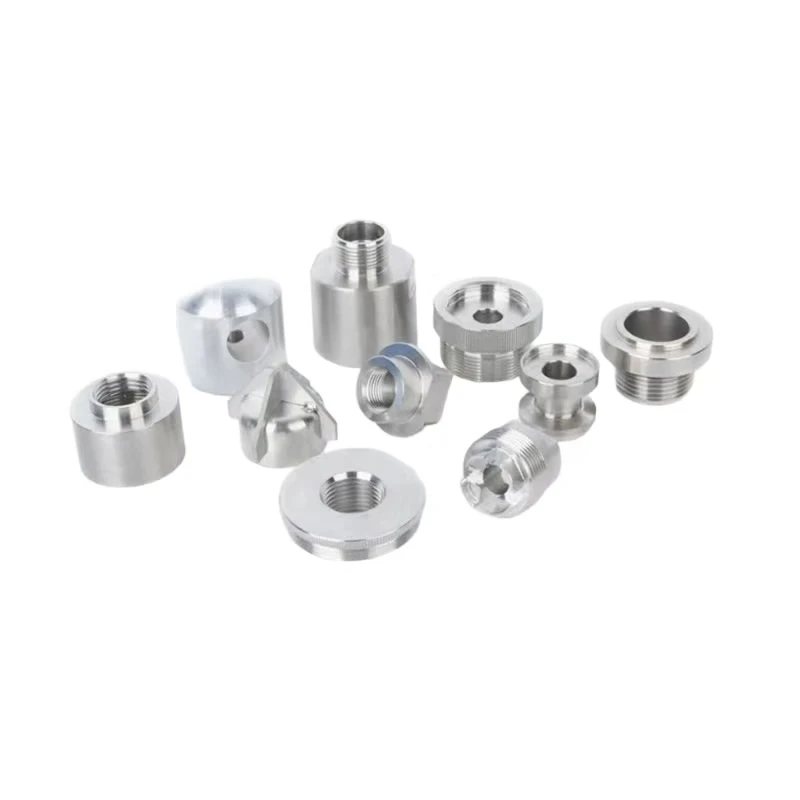 Aluminum alloy anodized multi-color precision machined bearings, shaft sleeves, bracket parts sets, CNC machined components