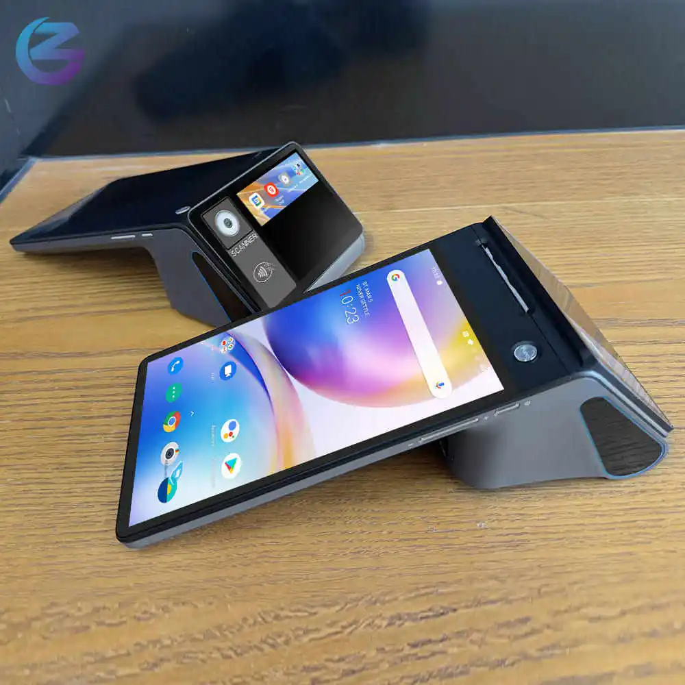 Z108 Android 14 Dual Screen Mobile Payment Cash Register with 8 