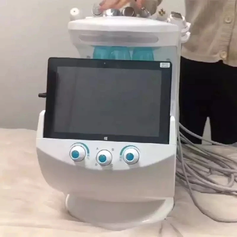 7 In 1 Hydro Facialn NE Equipment Skin Analyzer Facial Microdermabrasion Diamond Hydra Water Oxygen Peeling Cleaning Machine