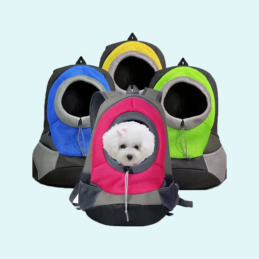 

Pet Carrier Dog Portable Front Travel Bag For Dog Backpack Bag Portable Pet Dog Front Mesh Backpack Double Shoulder Bag