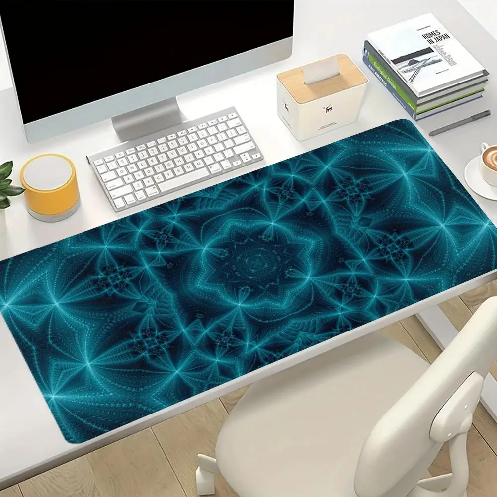 

P_ Patterned Mouse Pad XXL 90x40cm Large Computer Carpet Non-Slip Gaming Keyboard Mouse Pad for Gamers Rubber Backed Mouse Pad