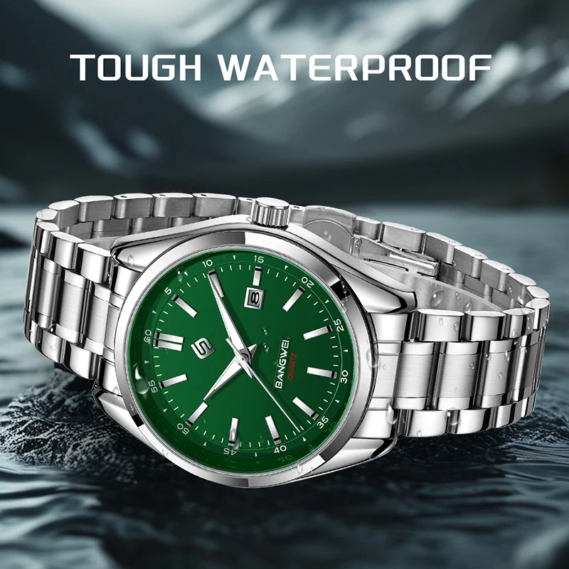 LIGE 2025 New Luxury Men's Quartz Wristwatches Fashion Business Watch Men Military Sports Waterproof Chronograph Reloj Hombre