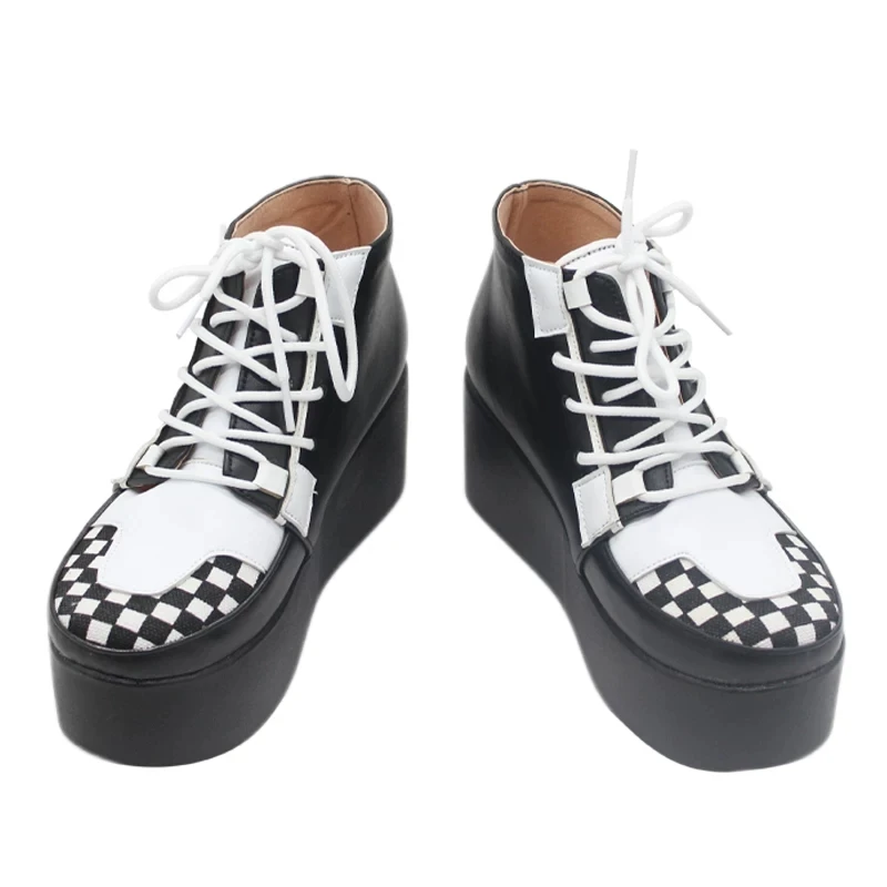 Youga No Sora Zakuro Takashima Cosplay Shoes Men Women High PU Boots for Halloween Carnival Party Christmas Birthday Gift